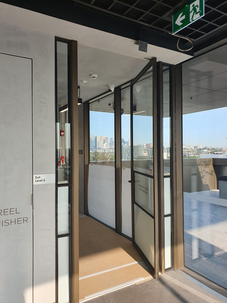 Security and access-control installation at 32 Albert Street